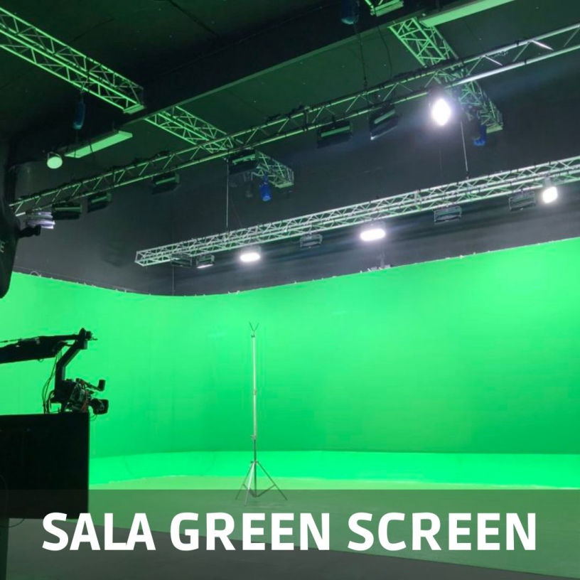 Sala green screen roma