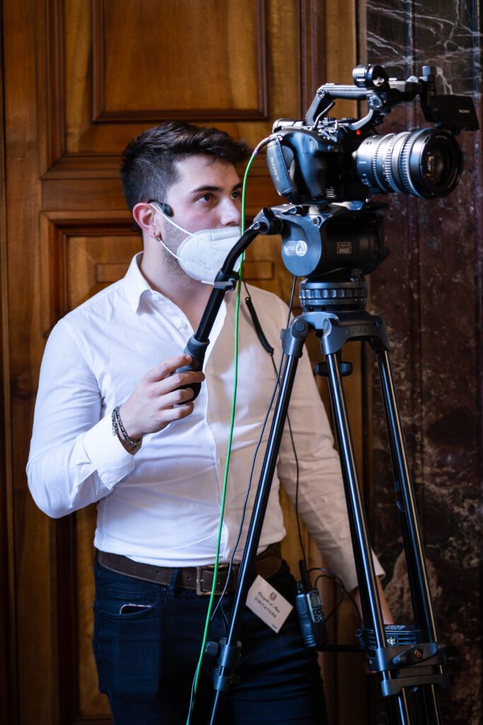 Convegno giuridico Stream Set multimediale