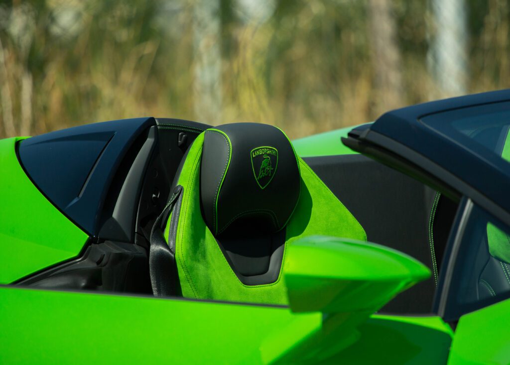 Lamborghini visibility car service video shooting