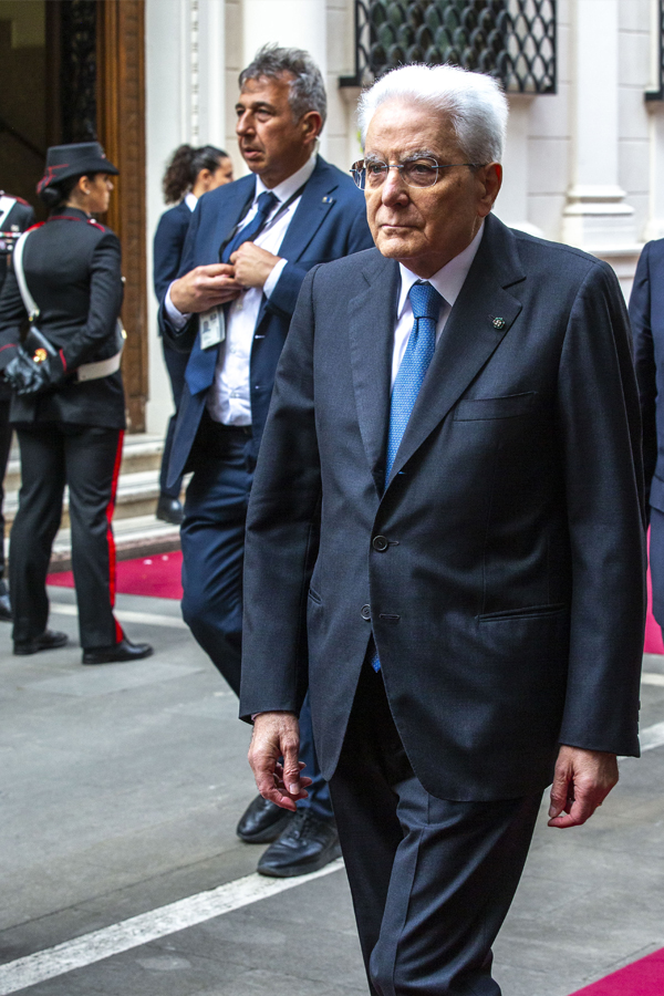 Mattarella Videomnia a Roma