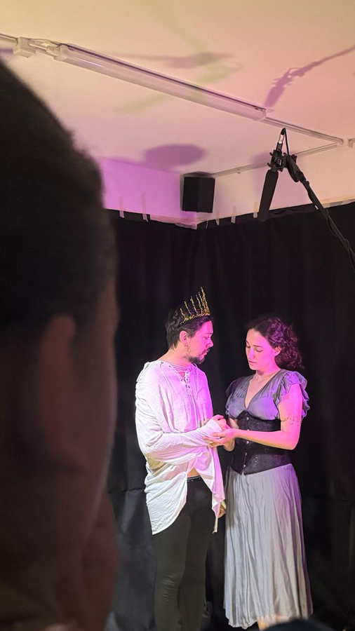 Francesca Pinto Sandro Melié Cortometraggio a Roma