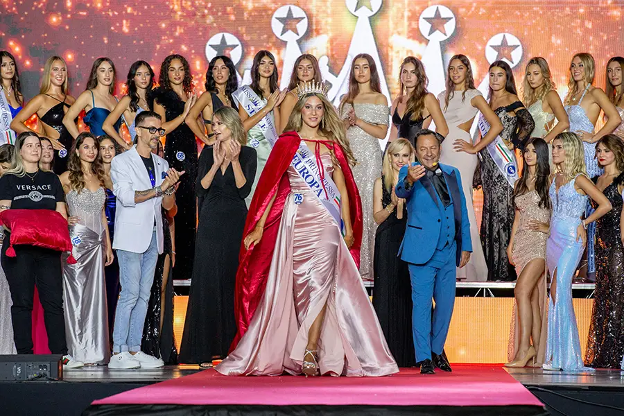 Evento Miss Europa Videomnia live